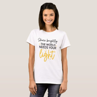 Fiquem Inspirados! Camisa de Cotação de Motivação