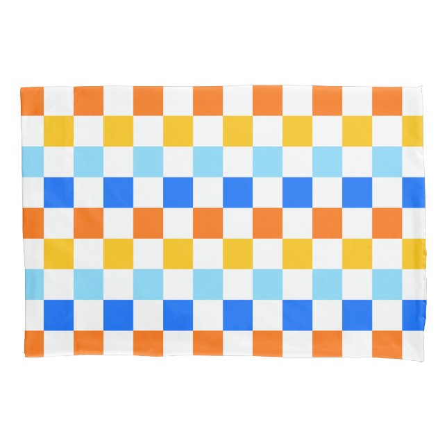 Fire and ice checkerboard pattern (Frente-Esquerda)