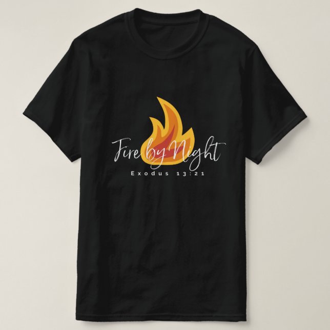 Fire by Night T-Shirt (Frente do Design)