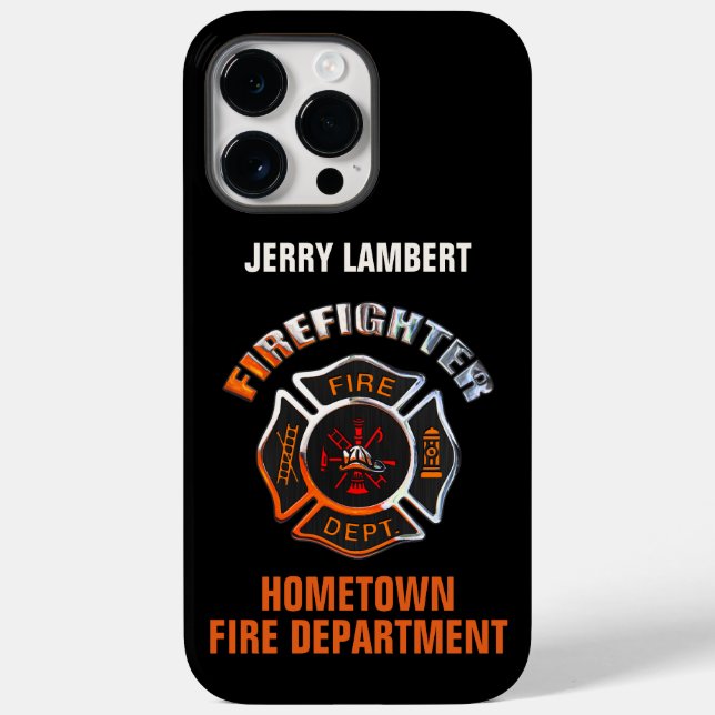 Fire Department Chrome Name Modelo (Verso)