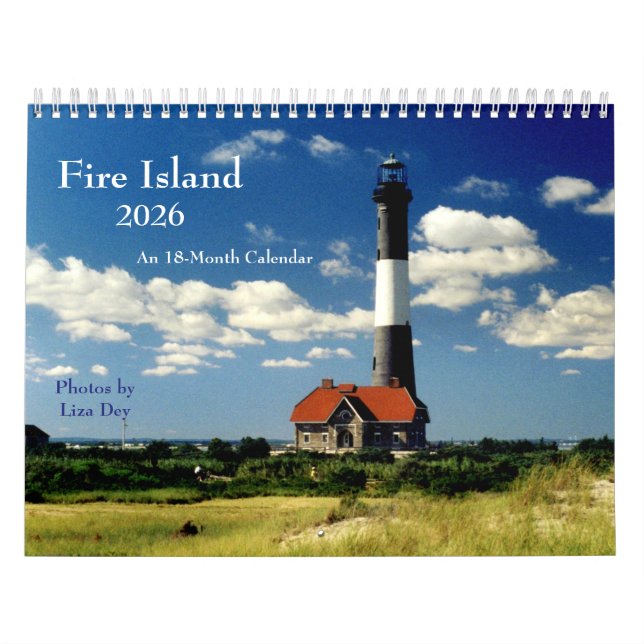 Fire Island 2026 e calendário de 18 meses (Capa)