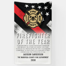 Firefighter of the Year Employee Recognition Logo