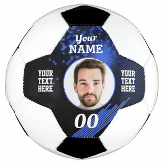 Firefly - Bola Personalizada de Futebol Azul