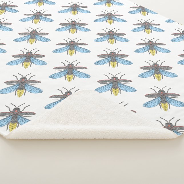 Firefly (branco) - Cobertor Sherpa (3/4)