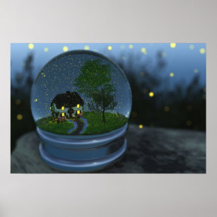 Firefly Globe Impressão