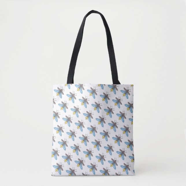 Firefly (padrão branco) - Tote (Frente)