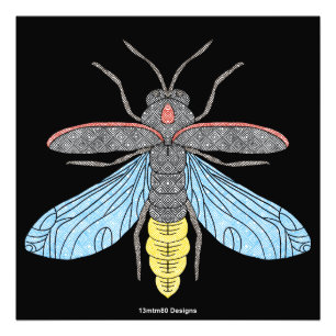 Firefly (preto) - Impressão de fotos