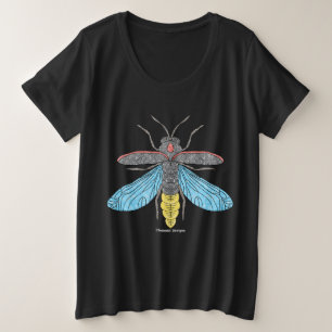 Firefly (vívido) - Camiseta Feminina Tamanho Plus