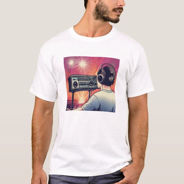 Firework Maestro DJ T-Shirt (Frente)