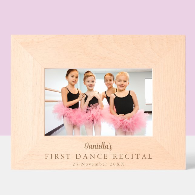First Dance Recital Custom Keepsake (Criador carregado)
