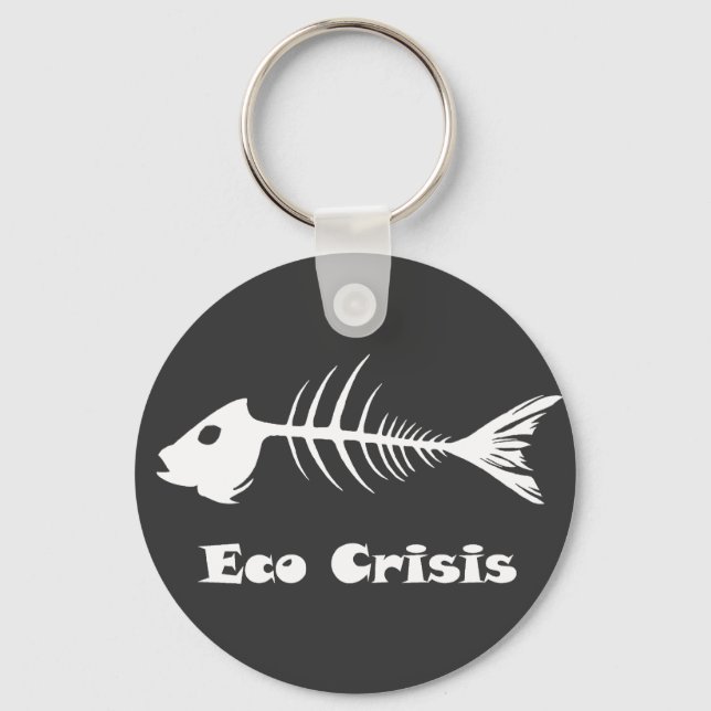 Fishbone Eco Crisis Dark Chaveiro (Frente)