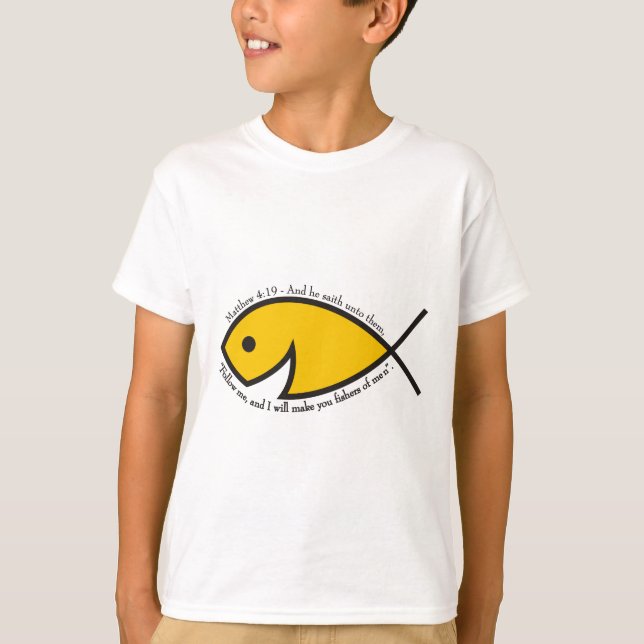 Fishers do 4:19 de Matthew do t-shirt da juventude (Frente)