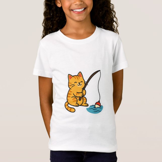 Fishing Cat - T-Shirt (Frente)