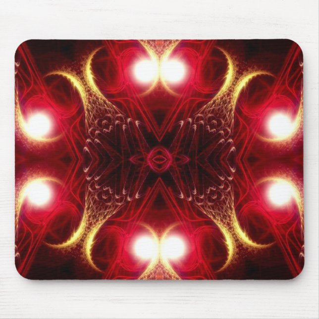 Fishtails Fractal Art Mousepad (Frente)
