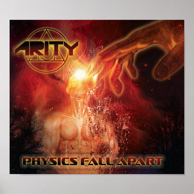 Física se despedaça Poster MINI (Frente)