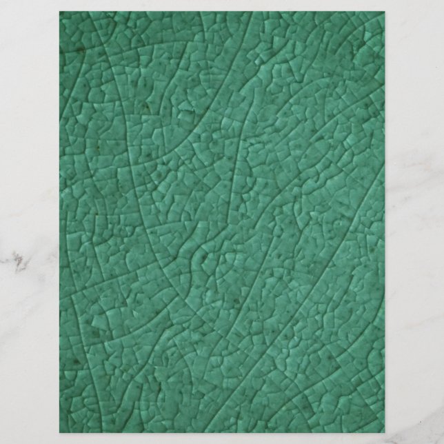 Fissuras de pedra verde Flyer (Frente)