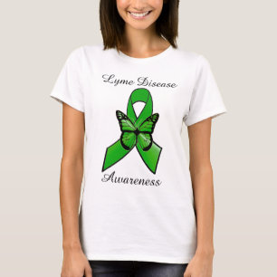 Fita da Doença de Lyme com Camisa de Borboleta
