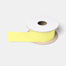 Fita de Satin do Pastel Amarelo