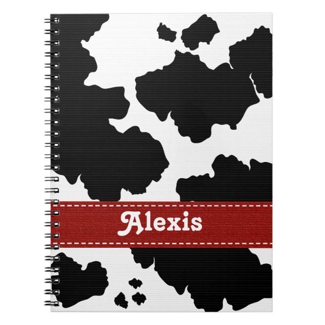 Fita do vermelho do Diário do caderno do impressão (Frente)