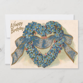 Fita Floral Não Me Esqueças Coração