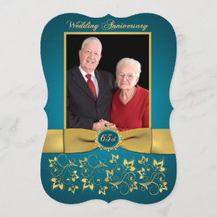 FITA IMPRESSA Forma Chique Convite de Aniversário 