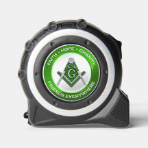 Fita Métrica Maçônica Verde
