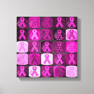 Fita Rosa, Canvas de Consciência do Cancer da Mama