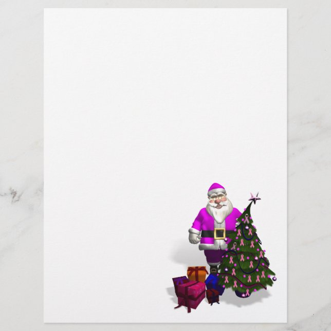 Fitas Rosa Santa Claus (Frente)