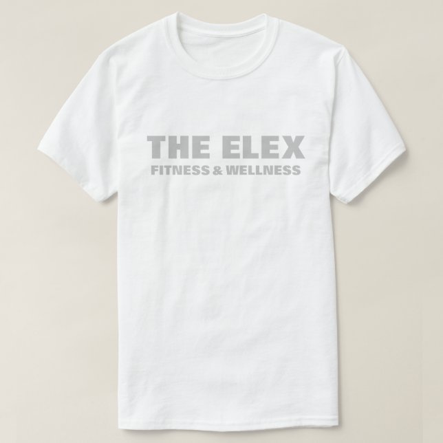 Fitness & Wellness T-Shirt (Frente do Design)