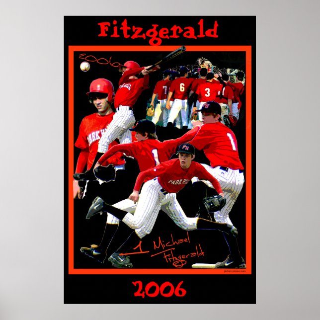 Fitzgerald Freshman Baseball Poster (Frente)