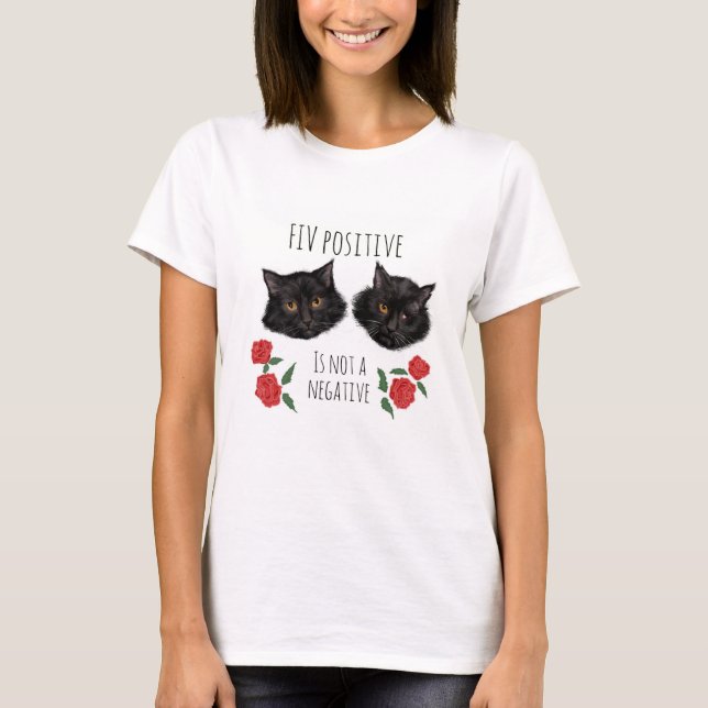 FIV+ T-shirt (Frente)