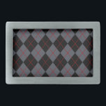 Fivela do Cinturão de Argyle da Cinza Retroativa<br><div class="desc">O design é da arte original.</div>