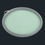 Fivela Metálica Oval Verde da Casa da Mint<br><div class="desc">Elevem seu estilo com esta manga de cinta oval verde de menta. Projetado para aqueles que apreciam a elegância do eterno, este acessório apresenta um acabamento suave e moderno enquadrado em metal durável. O tom pastel suave faz dele uma adição versátil a qualquer armário, quer você esteja se vestindo para...</div>
