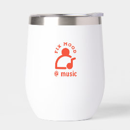 Fix Mood @By Music Water Bottle