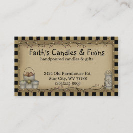 Fixações Primitivas Cartão de visita