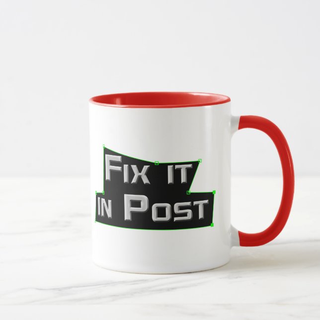 "Fixe-o caneca de VFX no cargo" (Direita)