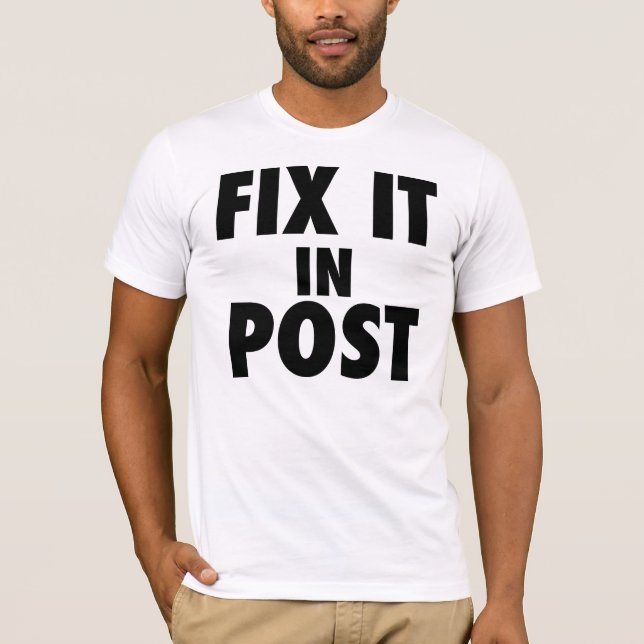 Fixe-o no t-shirt do cargo (Frente)