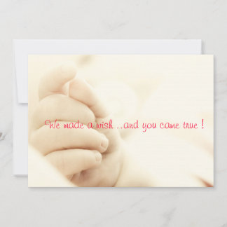 Fizemos um desejo... e você se tornou realidade!