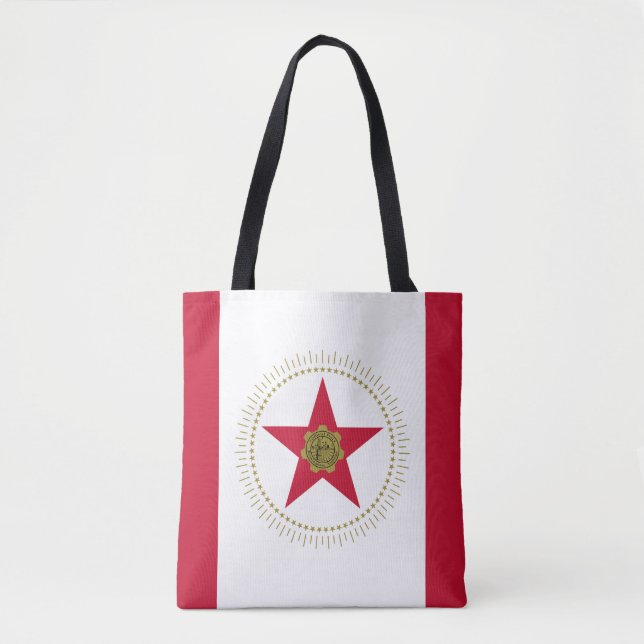 Flag of Birmingham, Alabama Tote Bag (Frente)