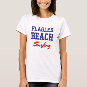 Flagler Beach, Florida, Surfing T-Shirt