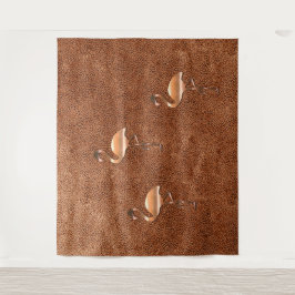 Flair Dourado Flamingo Tapeçaria