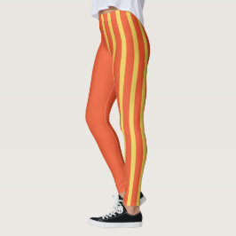 Flame & Primrose Calças Leggings Amarelo Jester