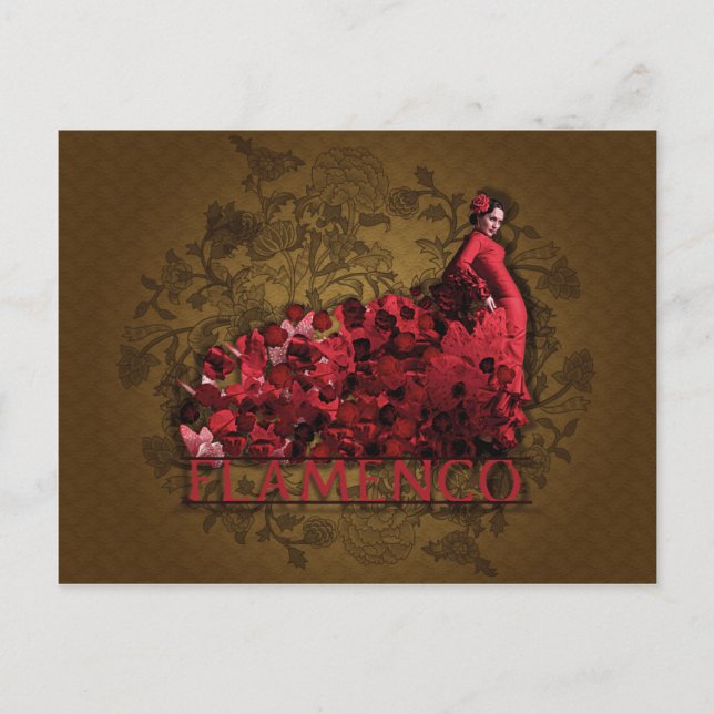 Flamenco - Cartão postal (Frente)