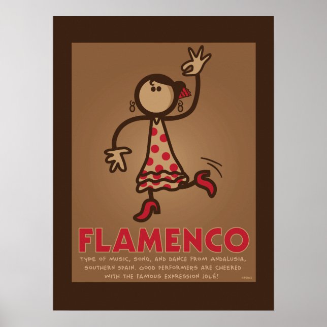 FLAMENCO poster (versão inglesa) (Frente)