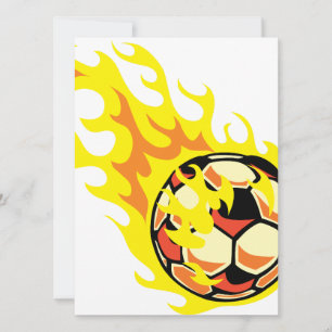 Flamin' Soccer Ball
