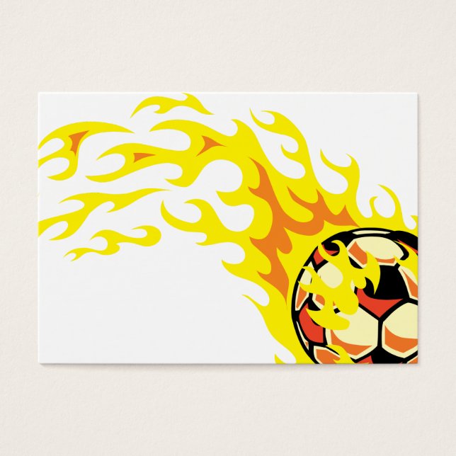 Flamin' Soccer Ball (Frente)
