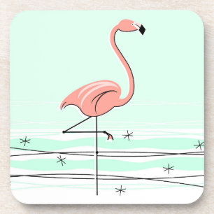 Flamingo Aqua porta copos plástico