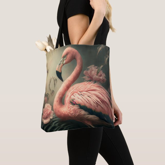 FLAMINGO ART BOLSA PURSE (Close Up)