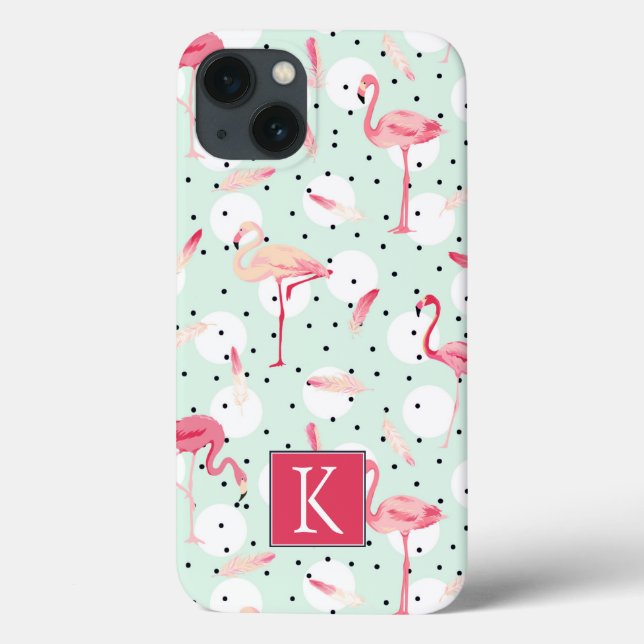 Flamingo Bird Com Penas | Adicione a sua versão in (Verso)