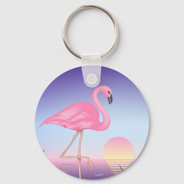 Flamingo Chaveiro (Frente)